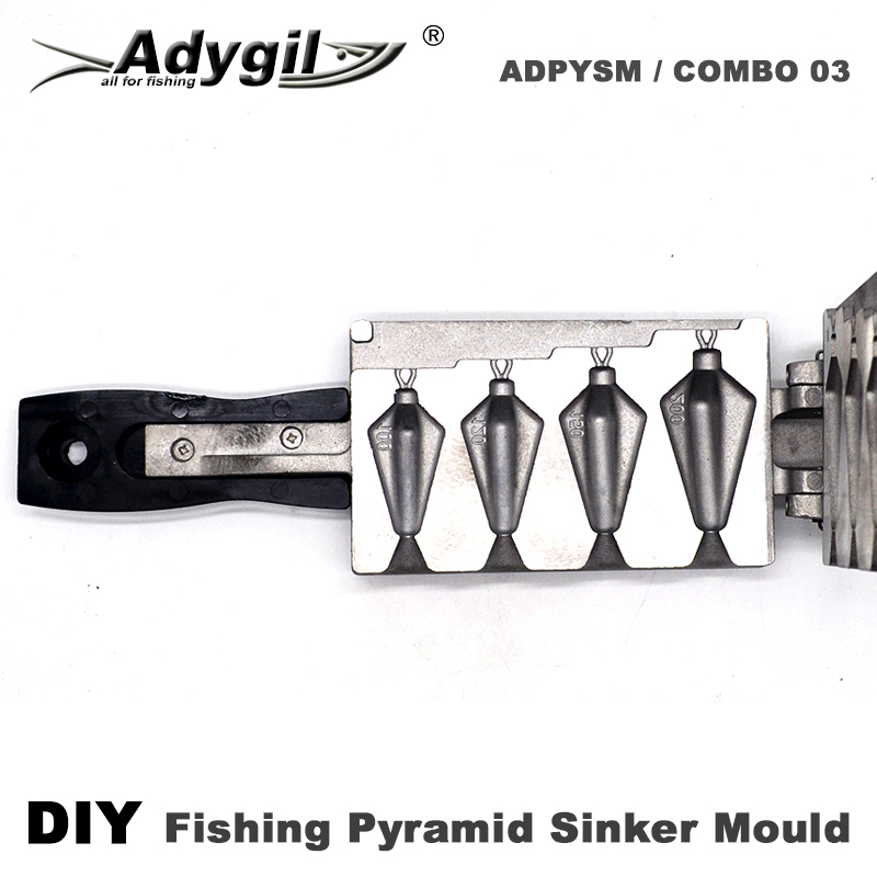Adygil DIY Pyramid Sinker Moul - Fishing Depth Finder ulasan dan harga